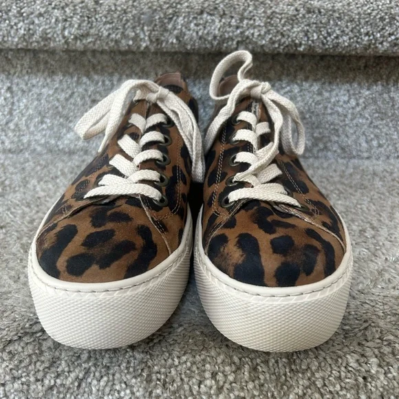 Paul Green Bixby Low Top Platform Sneakers in Leopard. Like new. US 10/UK 7.5 - Picture 2 of 15